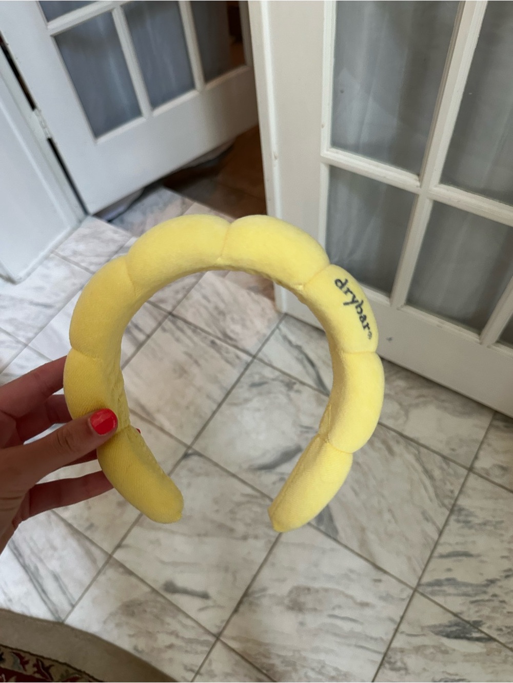 Drybar Bright Yellow Padded Headband